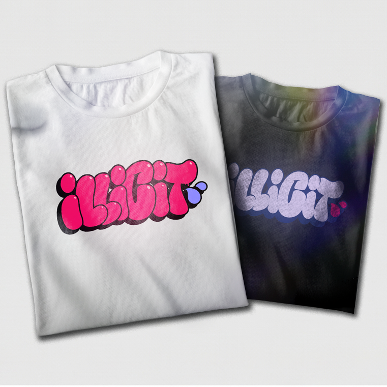 Playera ILLICIT x Motick