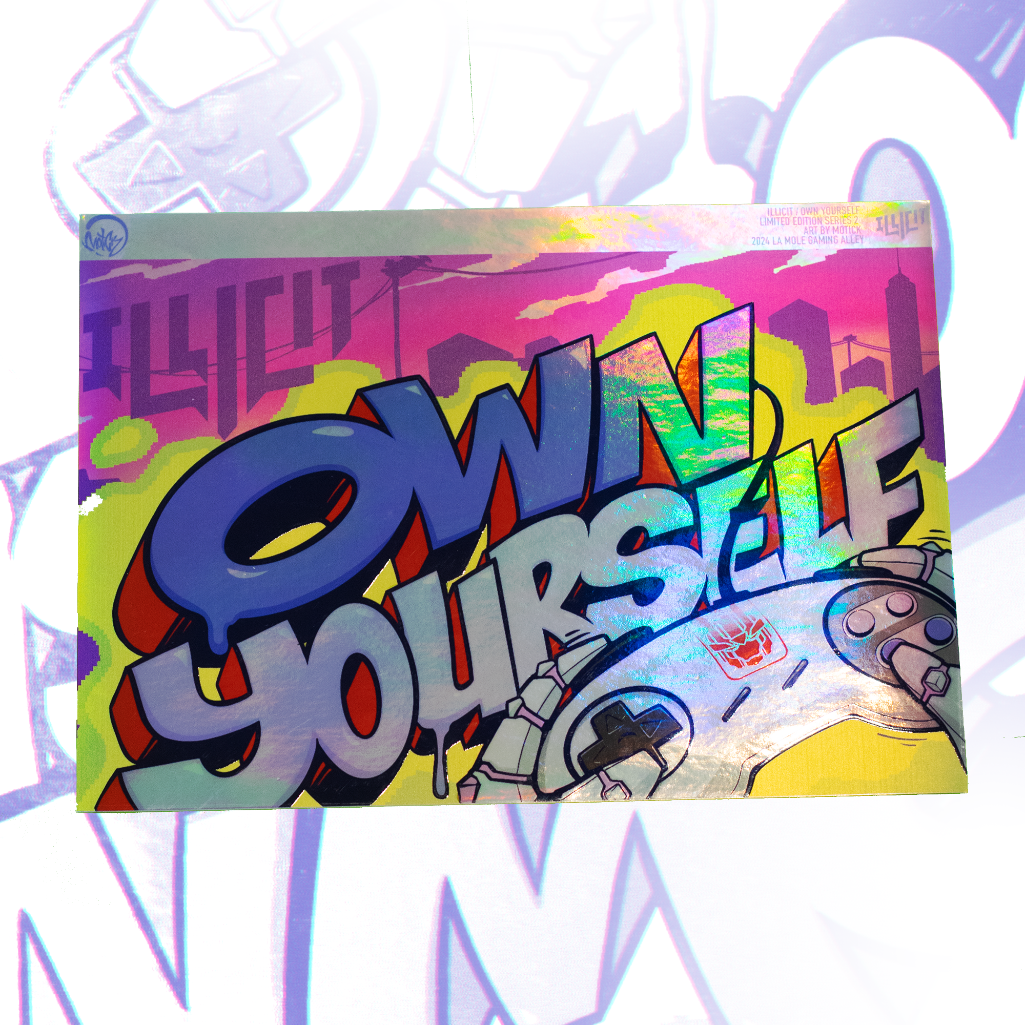 Poster Own Your City x Motick