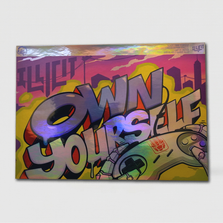 Poster holográfico Own Yourself
