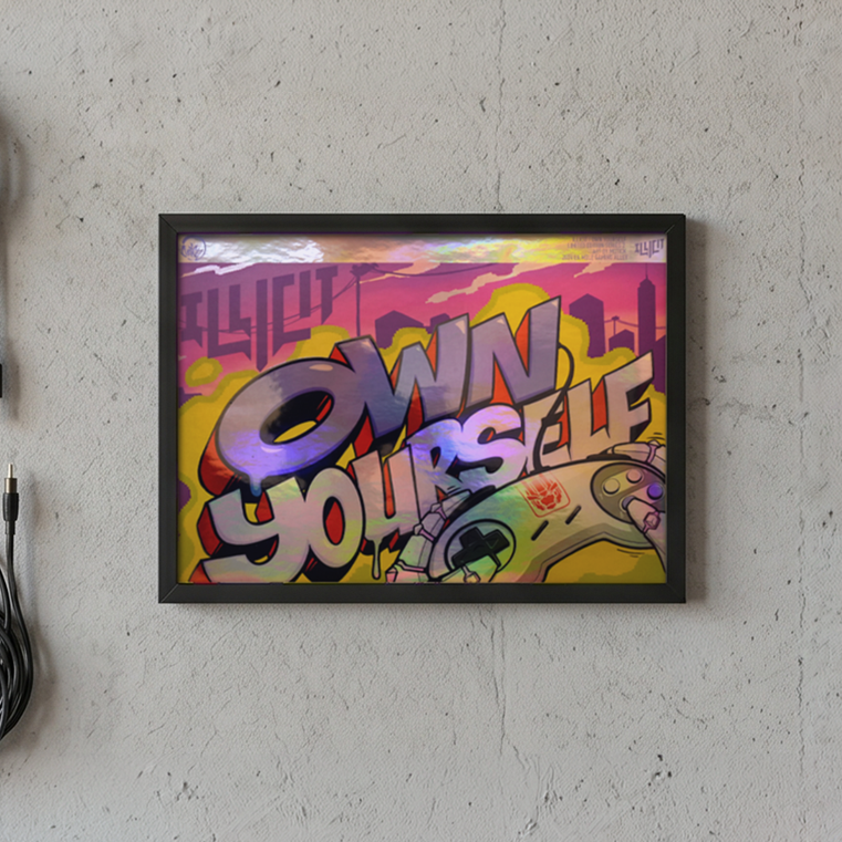 Poster holográfico Own Yourself