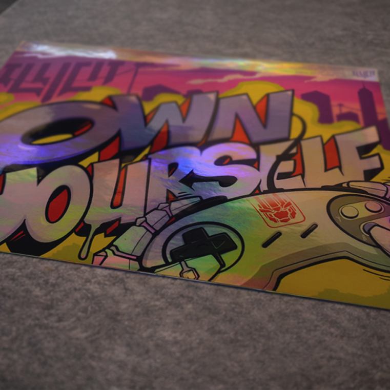 Poster holográfico Own Yourself